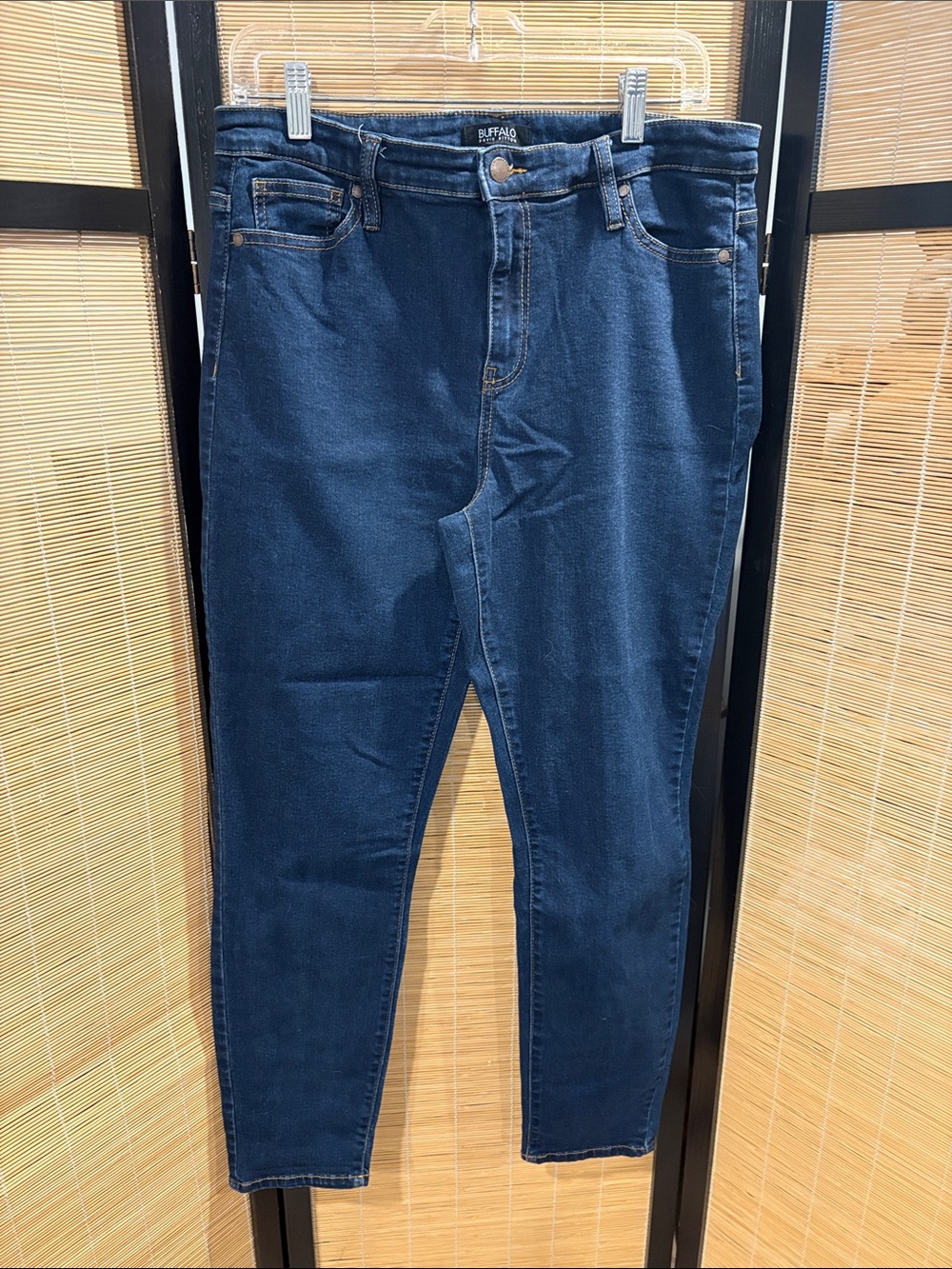 Buffalo David Bitton Navy Slim Jeans